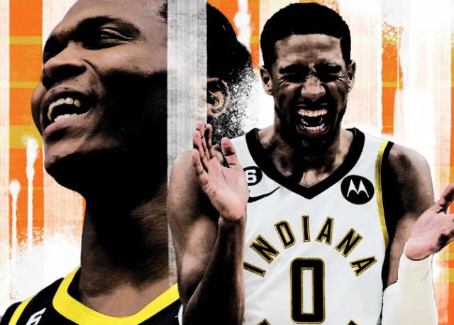 开云平台-新赛季的另一匹年轻黑马 步行者后场新双枪养成中